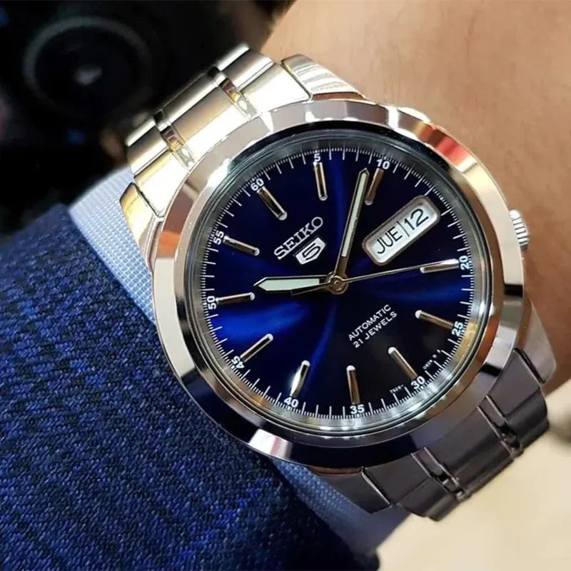 Seiko 5 Automatic Blue Dial Men's Watch | SNKE51K1